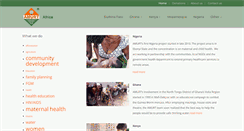 Desktop Screenshot of africa.amurt.net